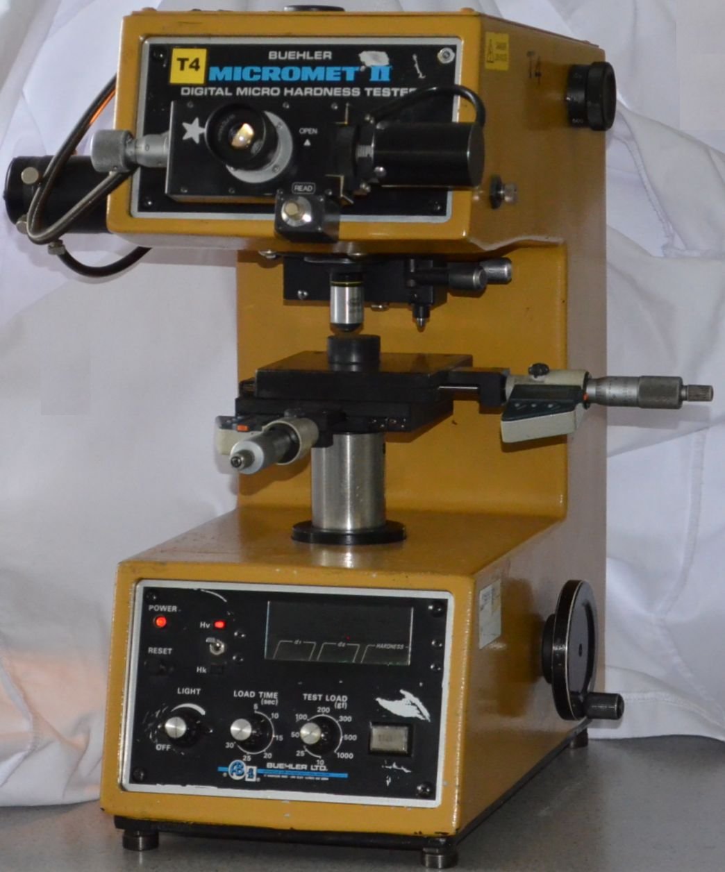 Buehler Micromet II Microhardness Tester