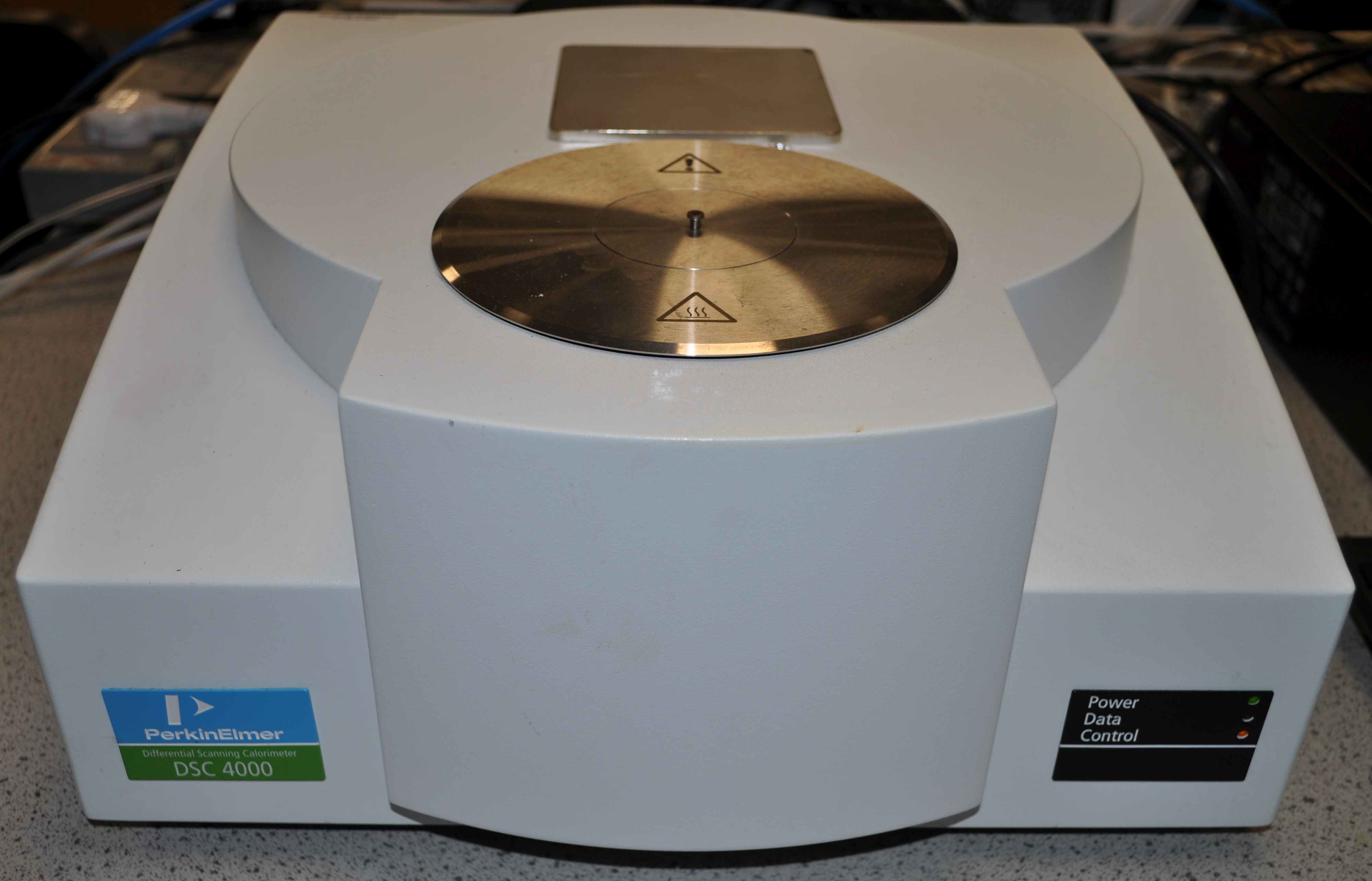 Differential Scanning Calorimetry DSC instrument Perkin Elmer DSC4000