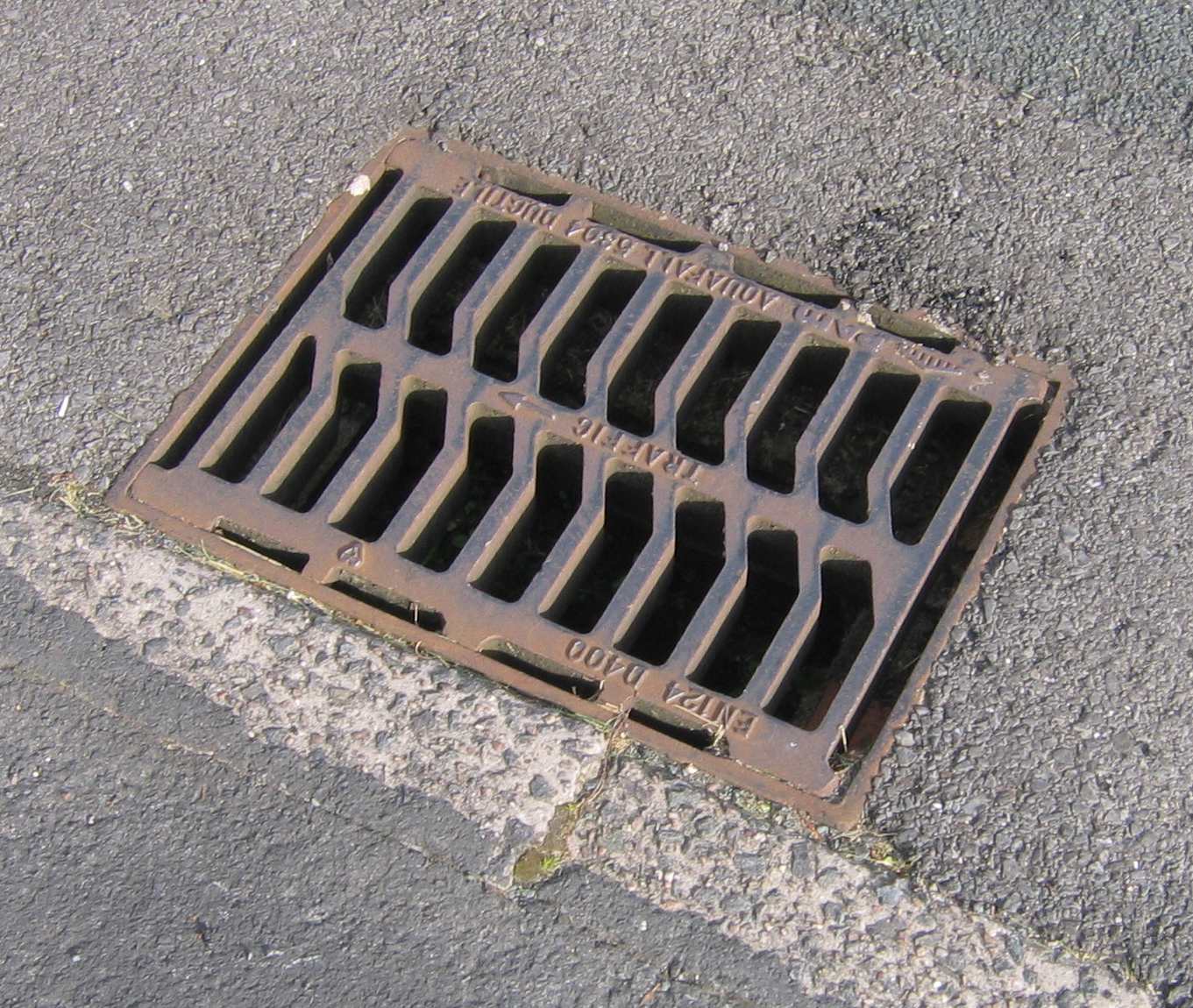 water effluent drain