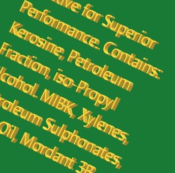 additive label for formulation and deformulation