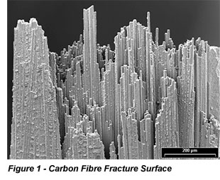 Carbon Fibre Fracture Surface