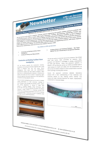 Lab Services Newsletter