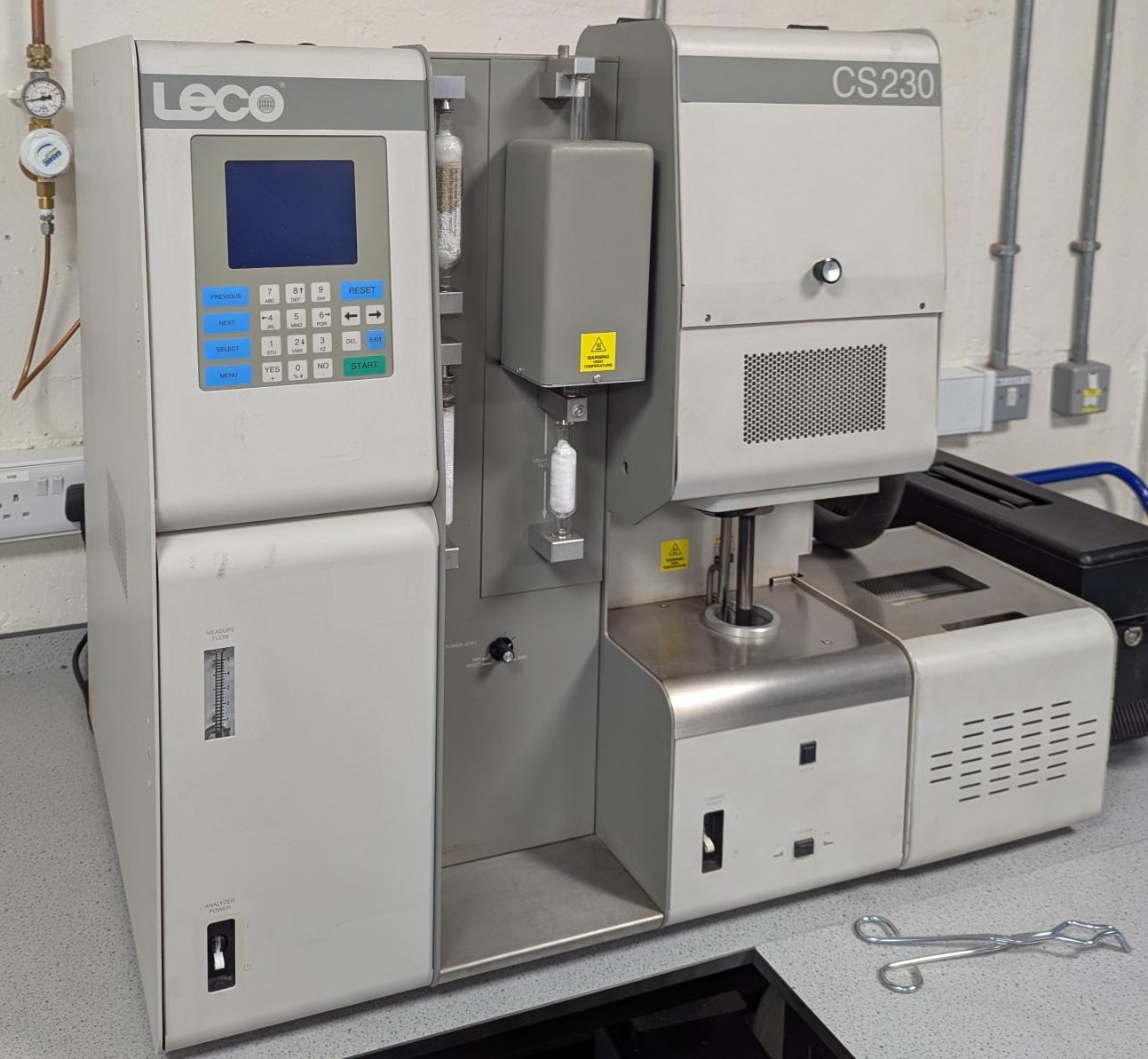 LECO Carbon and Sulphur analyser