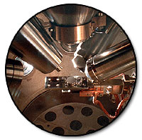 XPS and AES Instrument Internal Chamber View